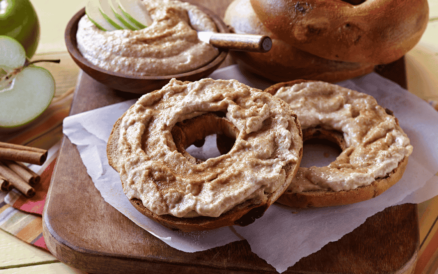 Cinnamon Apple Bagel Spread