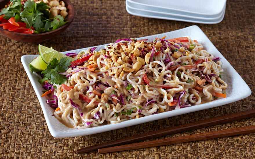 Sesame Peanut Shirataki Salad