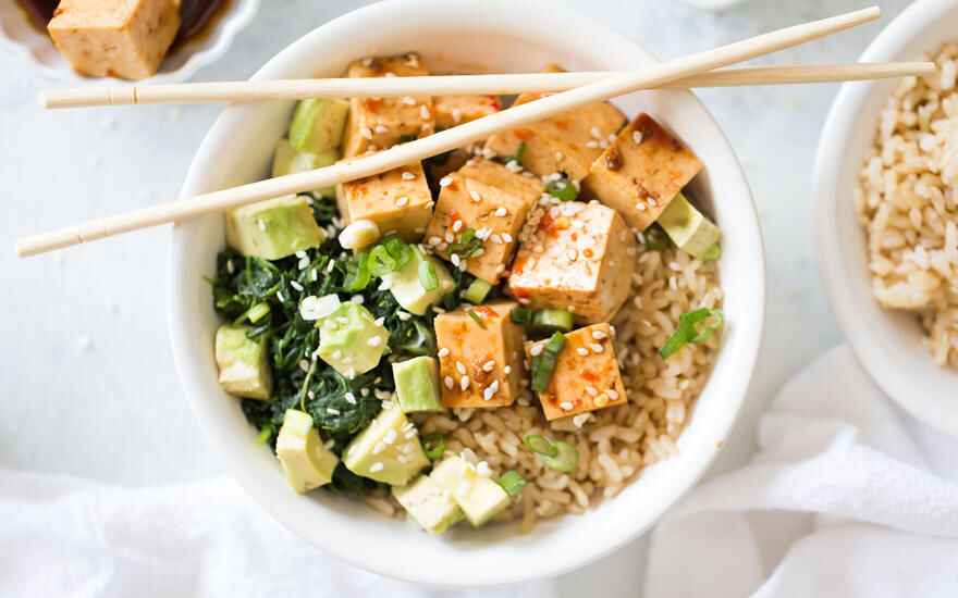 Tofu Poke Bowl